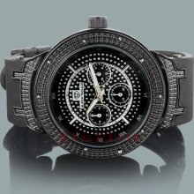 Super Techno Watches: Mens Diamond Watch 0.10ct