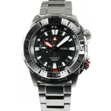 Superior Stainless Steel Case And Bracelet Black Dial Automatic Date
