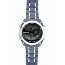 Surface Mens' Chronograph Gunmetal and Silver tone Watch with Digital