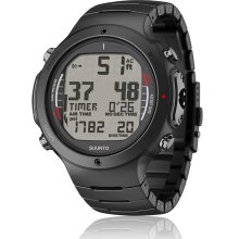 Suunto D6i Dive Computer Wrist Watch Black Steel Bracelet