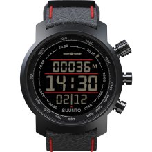 Suunto Elementum Terra Black/Red Leather Watch