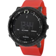 Suunto Watches Men's Core Red Crush Digital Multi-Function Red Silicon