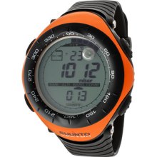 Suunto Watches Men's Digital Vector-Orange Multi-Function Black Silico