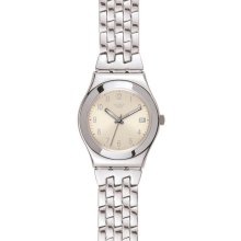 Swatch Follow Ways Cream Women's Watch YLS441G