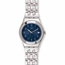 Swatch Follow Ways Dark Blue Ladies Watch YLS438G