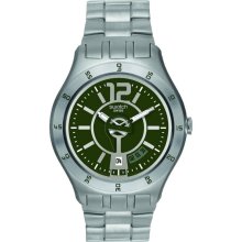 Swatch In A Green Mode Mens Watch YTS407G