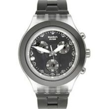 Swatch Irony Diaphane Full-Blooded-Night Black Dial Men's watch