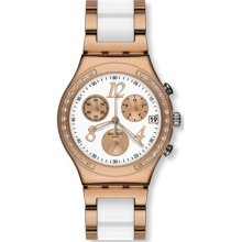 Swatch Irony Ladies Chronograph Quartz Watch YCG406G