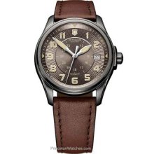 Swiss Army Mens Infantry Vintage Automatic Espresso Dial 241519