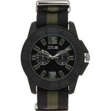 Swiss Hunter Sh2420-gr Round Black Green Watch