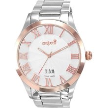 Swiss Made Solid Steel Zaspero Chronograph Quartz Watch Gogl10458