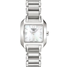 T-Wave Women's Quartz Watch - Mother-of-Pearl Dial With Stainless Steel Bracelet