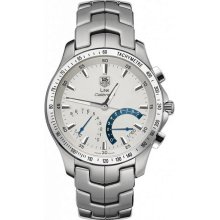 Tag Heuer Men's Link Silver Dial Watch CJF7111.BA0587