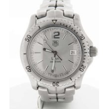 Tag Heuer Men's Wt1112-0 Stainless Steel Silver Dial Quartz Link Watch