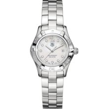 Tag Heuer Watch, Womens Swiss Aquaracer Diamond Accent Stainless Steel