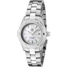 Tag Heuer Watches Women's Aquaracer Mother of Pearl Dial Stainless Ste
