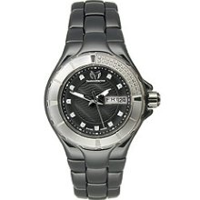 TechnoMarine Diamond Cruise Ceramic Black Dial Women's watch #110027C