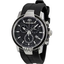 Technomarine UF6 Black Dial Chronograph Ladies Watch 610008