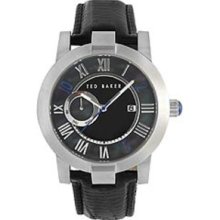 Ted Baker Men's TE1074 About Time Custom 9 O'clock Day and Date Watch