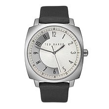 Ted Baker Straps Silver-Tone Dial Women's Watch #TE2085