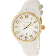 Tendence Women's 'Gulliver Medium' Polycarbonate Stainless Steel Quartz Watch