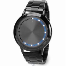 The Circular Array Led Watch 12-hour Analog Dial Blue&white Leds Touch Screen Fp