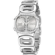 Time Just Cavalli Jc Born Three Hand Silver