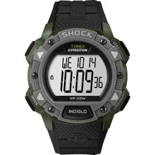 Timex Expedition Shock Chrono Alarm Timer - Green
