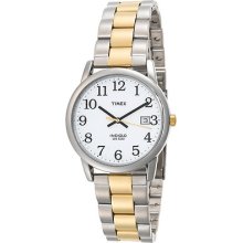 Timex Gent's Stainless Steel Case Date Grey Watch T2n170