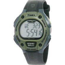 Timex Green One-Size T5K5209J Men'S T5K520 Ironman Traditional 30-Lap Black Dark Green Resin Strap Watch