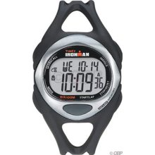 Timex Ironman 50-lap Watch: Mid-size; Black/silver