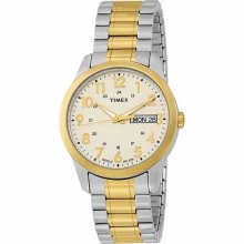 Timex Men's Elevated Classics Two-tone Expansion Band Watch ...