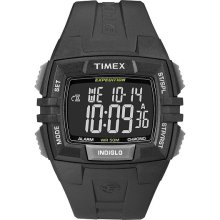 Timex Mens Expedition Black Chronograph Watch