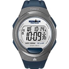 Timex Men's Ironman Full-Size Blue 10-Lap Men's