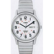 Timex Silver Core Easy Reader Watch With White Dial