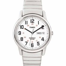 Timex T20461 Mens Stainless Steel Expansion Bracelet Easy Reader Watch