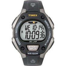 Timex Watch, Mens Black and Gray Resin Strap T5E901UM