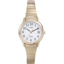 Timex Women's T2H351 Easy Reader Gold-Tone Expansion Band Bracelet Watch