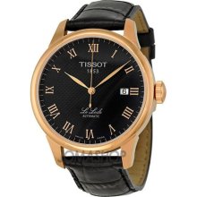 Tissot T41542353 Watch T Classic Le Locle Mens - Black Dial Stainless Steel Case Automatic Movement