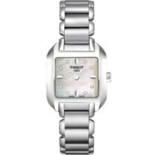 Tissot Watch, Womens T-Wave Stainless Steel Bracelet T02128574