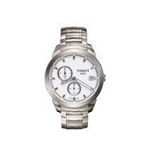 Titanium GMT Men's Silver Quartz Classic Watch