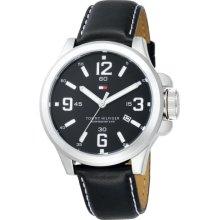 Tommy Hilfiger Mens Watch 1790624 Quartz With Analogue Black Dial