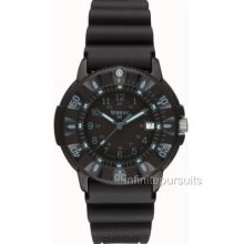 Traser H3 P6508 Shadow Blue Tritium Tactical Swiss Watch Rubber Strap