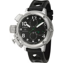 U-Boat Men's 'Limited Edition' Black Swiss Automatic Chronograph Watch