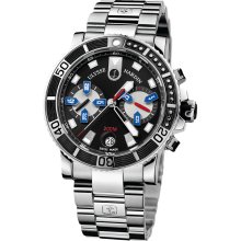 Ulysse Nardin Maxi Marine Diver Chronograph Steel 8003-102-7-92