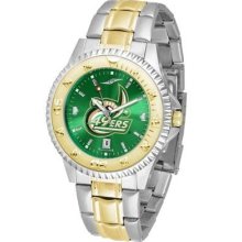 UNC Charlotte Men's Stainless Steel and Gold Tone Watch