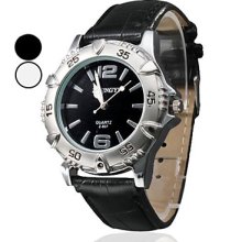 Unisex PU Analog Quartz Watch Wrist (Assorted Colors)
