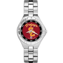 USC Trojans Pro II Woman's Bracelet Watch LogoArt