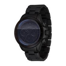 Vestal Mens ZR-2 Chronograph Stainless Watch - Black Bracelet - Black Dial - ZR2010