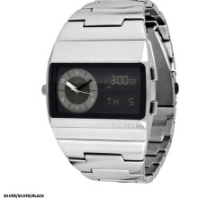 Vestal Metal Monte Carlo Watch - Silver/Silver/Black MMC033